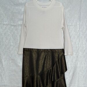 Wonder Nation, girls long sleeve dress, size 10-12